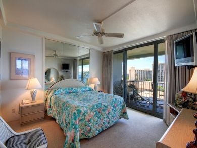 Bedroom with king bed